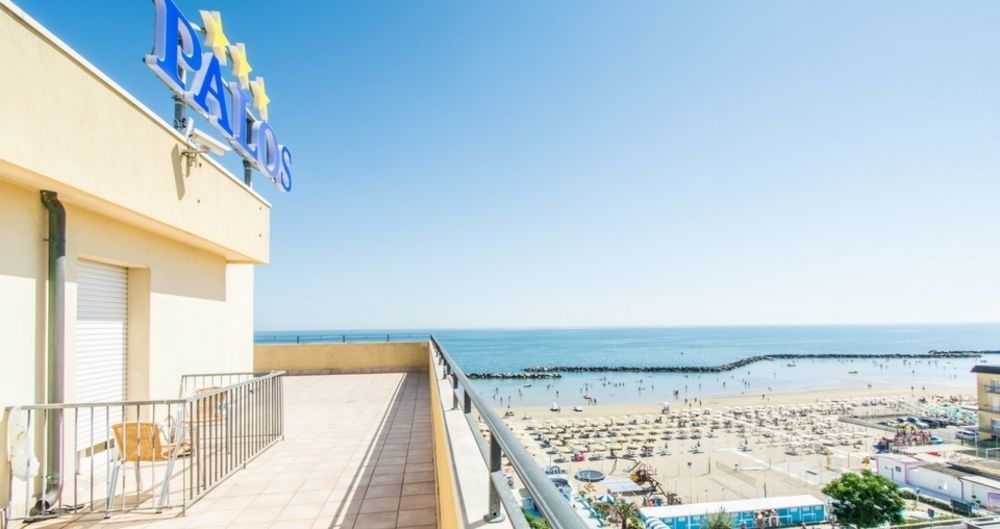 Hotel Palos Rimini Exteriör bild